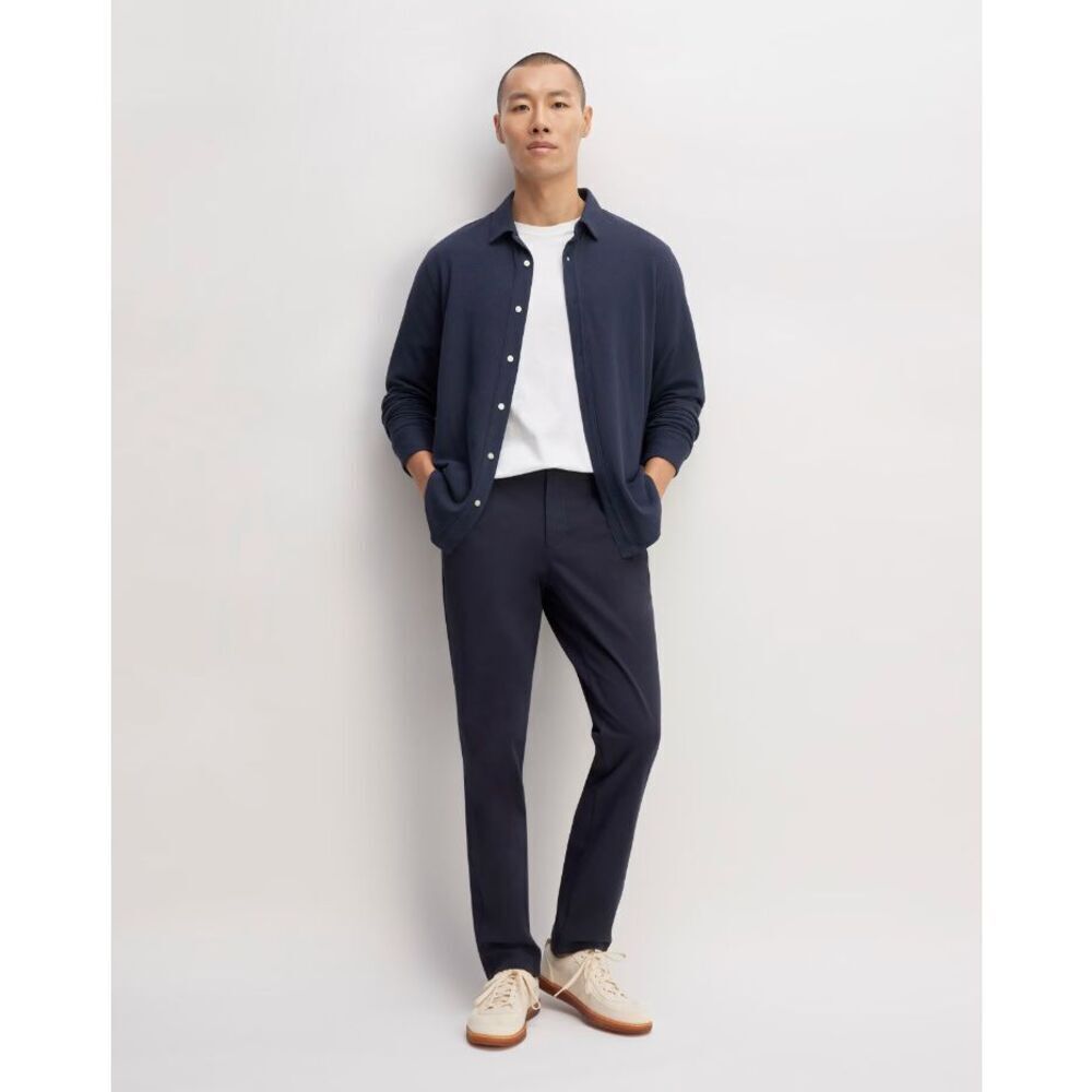 Everlane The‎ Uniform Chinos Men’s 29x32 Navy Athletic Fit Stretch NWT Pants